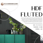 Group 1266 HDF Fluted Wall Panels 5.5MM